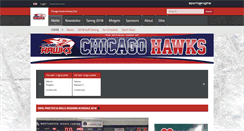 Desktop Screenshot of chicagohawks.com